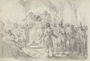 Stephen Brought Prisoner to Empress Mathilda